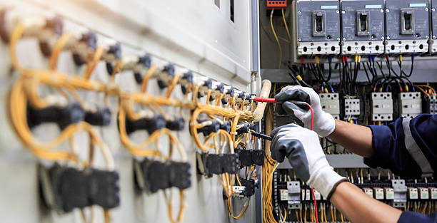 Professional Electrician technician working in River Road, WA